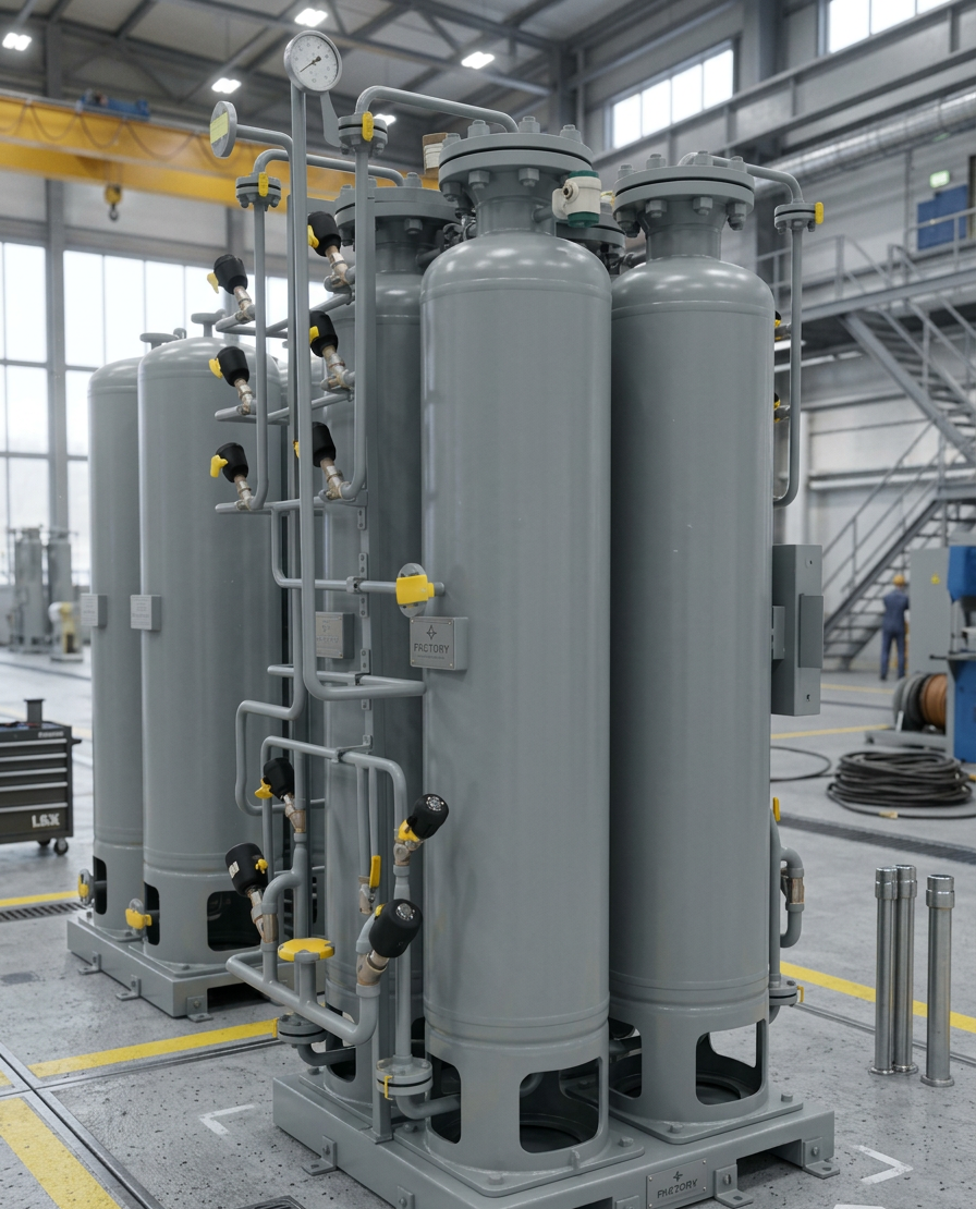 PSA 变压吸附氢气纯化装置